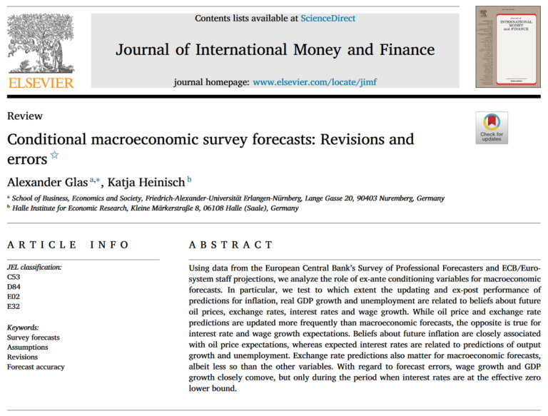 Neue Publikation im Journal of International Money and Finance